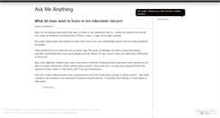 Desktop Screenshot of frombirthtopuberty.wordpress.com