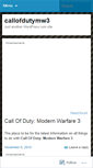 Mobile Screenshot of callofdutymw3.wordpress.com