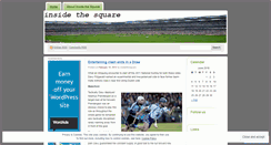 Desktop Screenshot of insidethesquare.wordpress.com