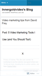 Mobile Screenshot of innergoldvideo.wordpress.com