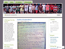 Tablet Screenshot of burleykidswrite.wordpress.com