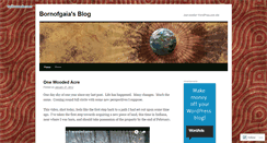 Desktop Screenshot of bornofgaia.wordpress.com