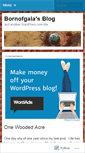 Mobile Screenshot of bornofgaia.wordpress.com