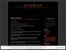 Tablet Screenshot of nayhan.wordpress.com