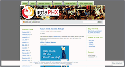 Desktop Screenshot of igdaphoenix.wordpress.com