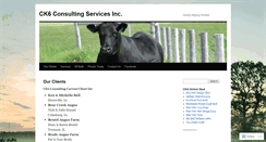 Desktop Screenshot of ck6consulting.wordpress.com
