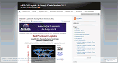 Desktop Screenshot of logisticsseminar.wordpress.com