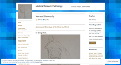 Desktop Screenshot of medicalspeechpathology.wordpress.com