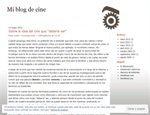 Tablet Screenshot of miblogdecine.wordpress.com