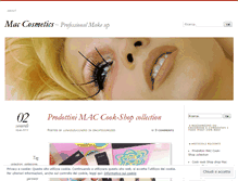 Tablet Screenshot of maccosmeticsitalia.wordpress.com