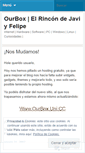 Mobile Screenshot of ourbox.wordpress.com
