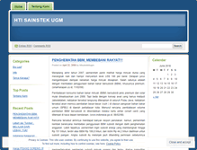Tablet Screenshot of htisainstekugm.wordpress.com