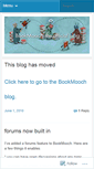 Mobile Screenshot of bookmooch.wordpress.com