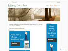 Tablet Screenshot of dbslaw.wordpress.com