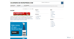 Desktop Screenshot of dcarrero.wordpress.com