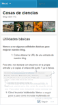Mobile Screenshot of cosasdeciencias.wordpress.com