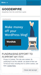 Mobile Screenshot of goodempire.wordpress.com