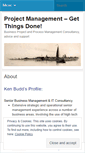 Mobile Screenshot of kenbudd.wordpress.com