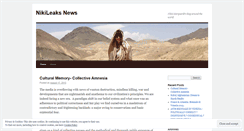 Desktop Screenshot of nikileaksnews.wordpress.com