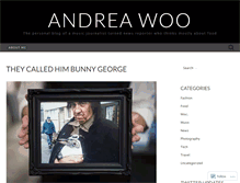 Tablet Screenshot of andreawoo.wordpress.com