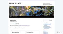Desktop Screenshot of bennieyu.wordpress.com