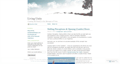 Desktop Screenshot of livingunity.wordpress.com