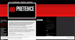 Desktop Screenshot of nopretence.wordpress.com