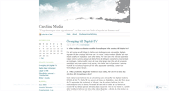 Desktop Screenshot of carolinesmedia.wordpress.com