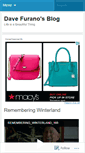 Mobile Screenshot of davefurano.wordpress.com