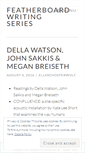 Mobile Screenshot of featherboard.wordpress.com