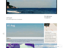 Tablet Screenshot of owlmamma.wordpress.com