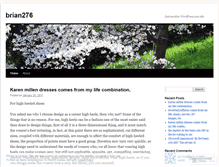 Tablet Screenshot of brian276.wordpress.com