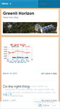 Mobile Screenshot of greenli.wordpress.com