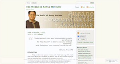 Desktop Screenshot of mustamu.wordpress.com
