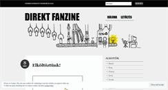 Desktop Screenshot of direktfanzine.wordpress.com