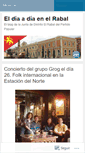 Mobile Screenshot of diadiarabal.wordpress.com