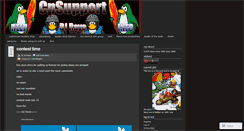 Desktop Screenshot of cpsupport.wordpress.com