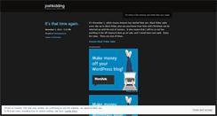 Desktop Screenshot of joshkidding.wordpress.com