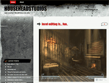 Tablet Screenshot of househeadstudios.wordpress.com