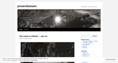 Desktop Screenshot of jonasvillumsen.wordpress.com