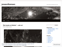 Tablet Screenshot of jonasvillumsen.wordpress.com