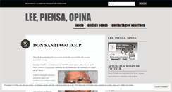 Desktop Screenshot of leepiensaopina.wordpress.com