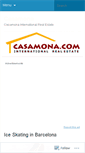 Mobile Screenshot of casamona.wordpress.com