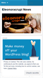 Mobile Screenshot of eleonoracrupi.wordpress.com