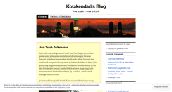 Desktop Screenshot of kotakendari.wordpress.com