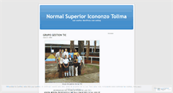 Desktop Screenshot of normalsuperioricononzo.wordpress.com