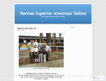 Tablet Screenshot of normalsuperioricononzo.wordpress.com