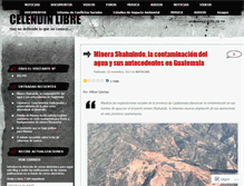 Tablet Screenshot of celendinlibre.wordpress.com