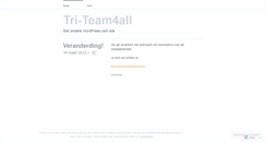 Desktop Screenshot of koldijktriathlonteam.wordpress.com