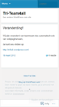 Mobile Screenshot of koldijktriathlonteam.wordpress.com